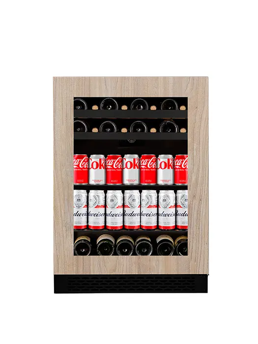 Centre De Breuvage 16 Bouteilles Et 92 Canettes 1 Zone Série Titanium- Wine Cell'r 1