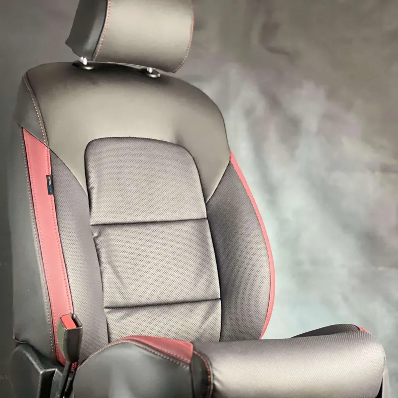 Changan Alsvin Breathable Black Red Seat Covers 2021 - 2025 2