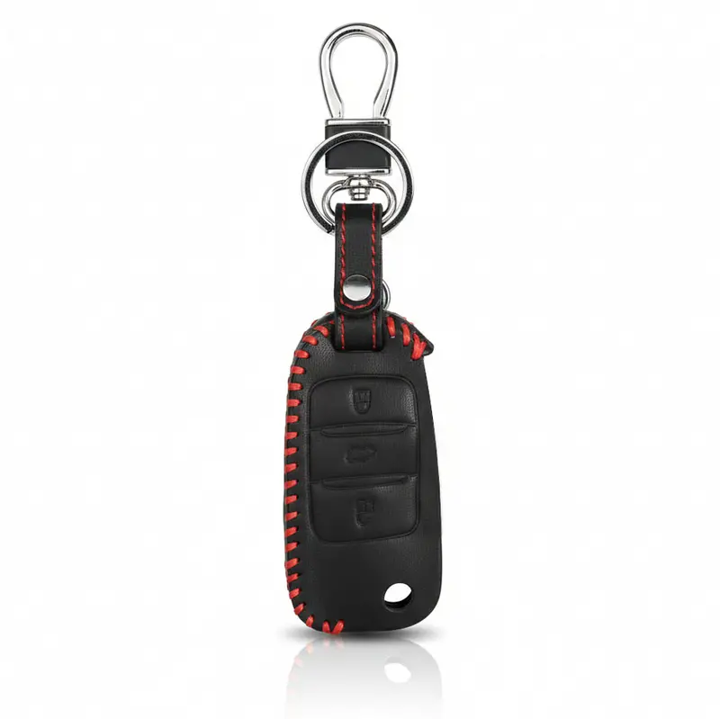 Changan Alsvin Leather Jack Knife Key Cover 3 Buttons 2021 - 2025 2