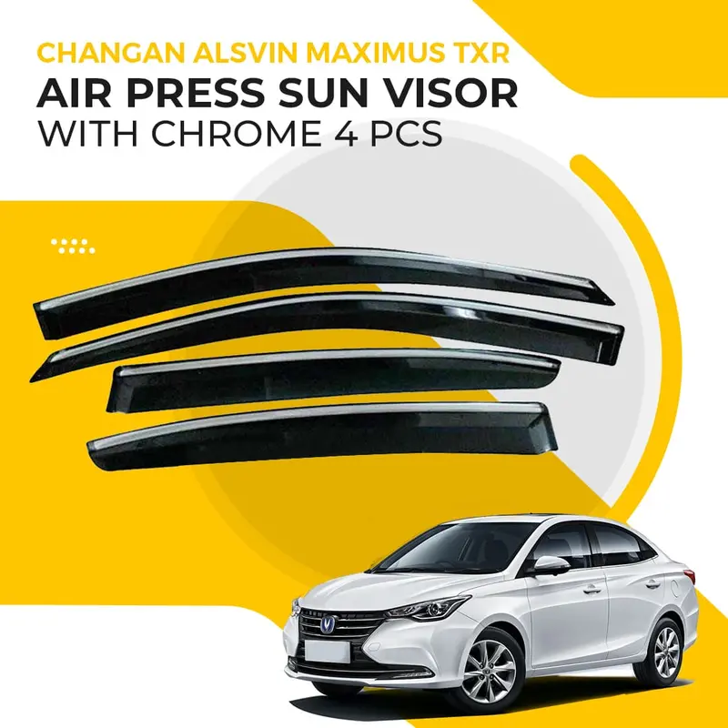 Changan Alsvin Maximus Txr Air Press Sun Visor With Chrome 2021 - 2025 - Sun Visor 1