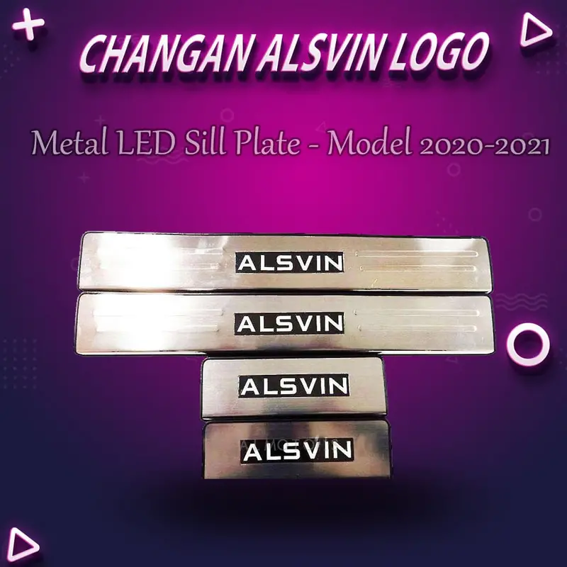 Changan Alsvin Metal Led Sill Plate - Model 2020-2024 1