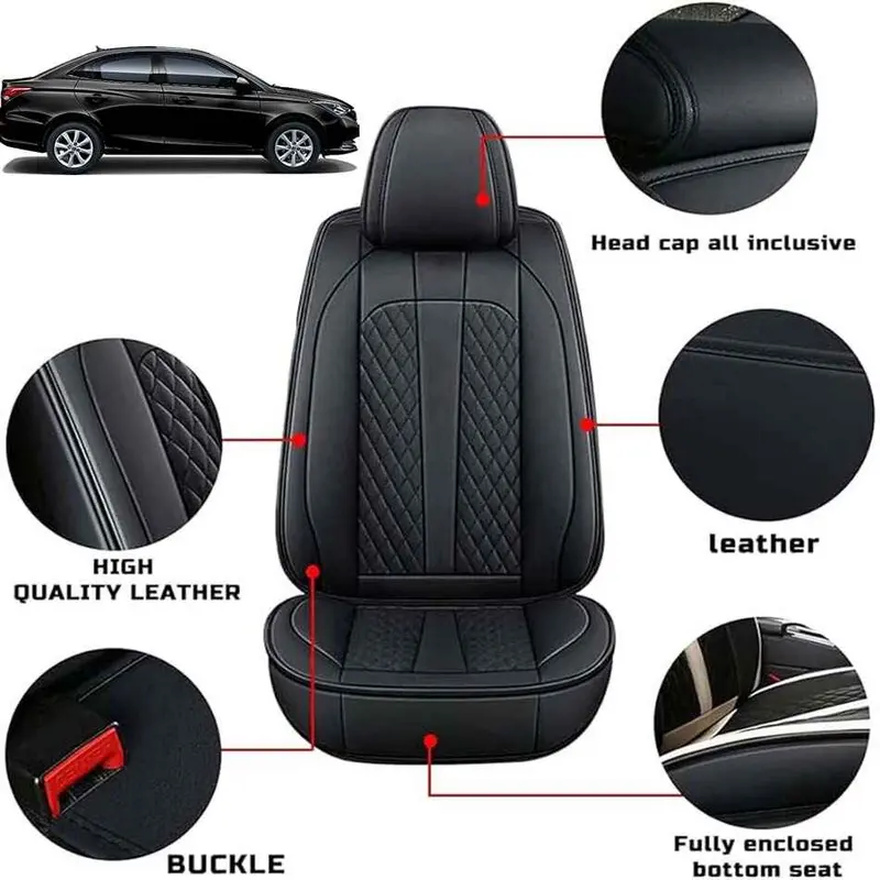 Changan Alsvin Seat Cover Japanese Leather Black Model 2020-2022 1