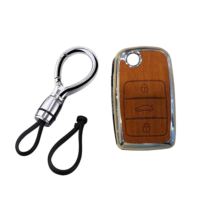 Changan Alsvin Tpu Key Cover Wooden Style 2021 - 2025 1