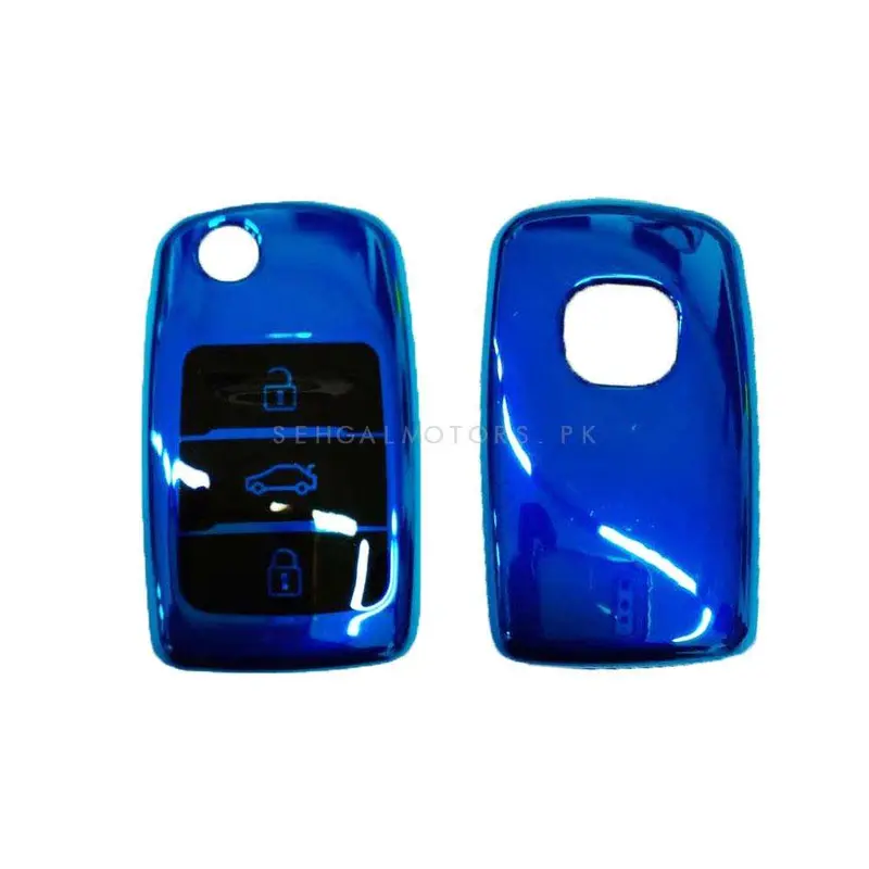 Changan Alsvin Tpu Plastic Protection Key Cover Blue 2021 - 2025 2