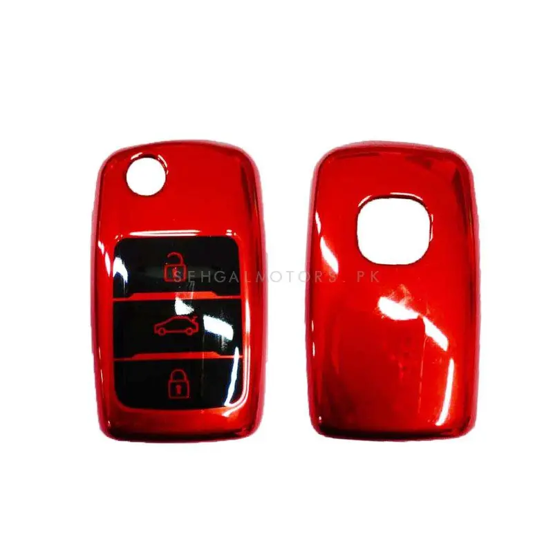 Changan Alsvin Tpu Plastic Protection Key Cover Red 2021 - 2025 2