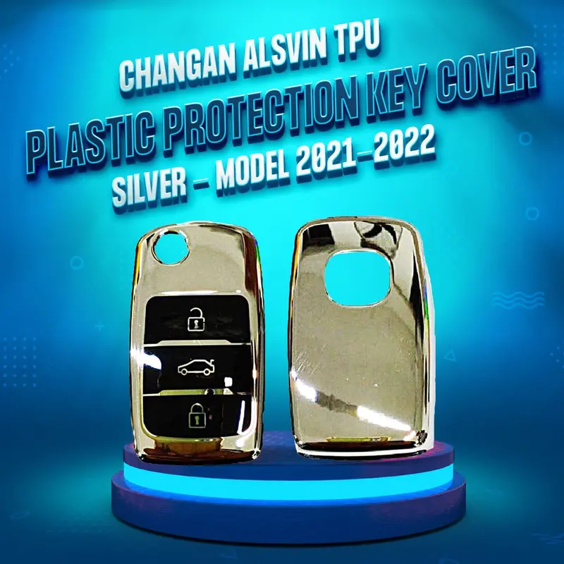 Changan Alsvin Tpu Plastic Protection Key Cover Silver 2021 - 2025 1
