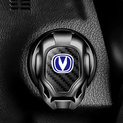 Changan Car Engine Push Start Stop Button Carbon Fiber 2
