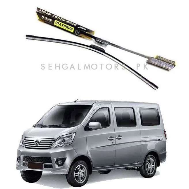 Changan Karvaan Maximus Premium Silicone Wiper Blades 2018 - 2025 1