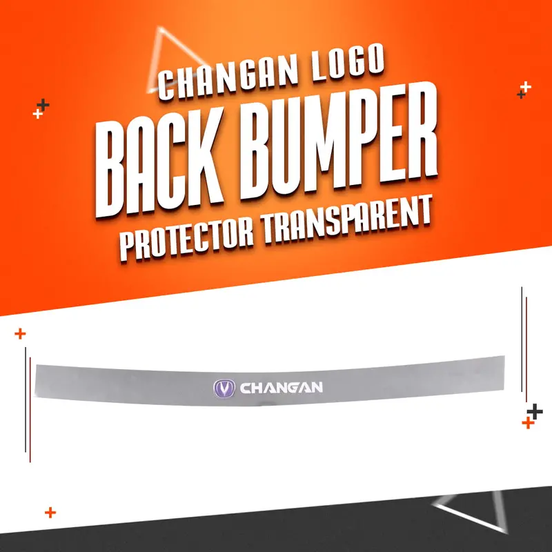 Changan Logo Back Bumper Protector Transparent 1