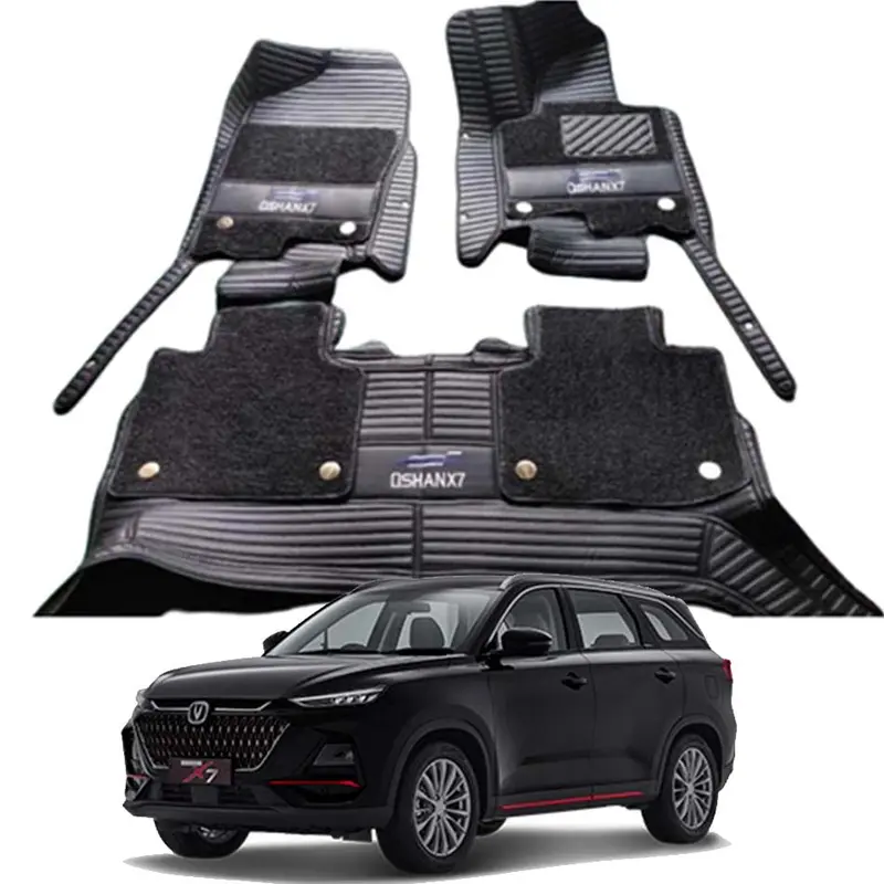 Changan Oshan X7 10D Floor Mat Black Model 2022-2023 1