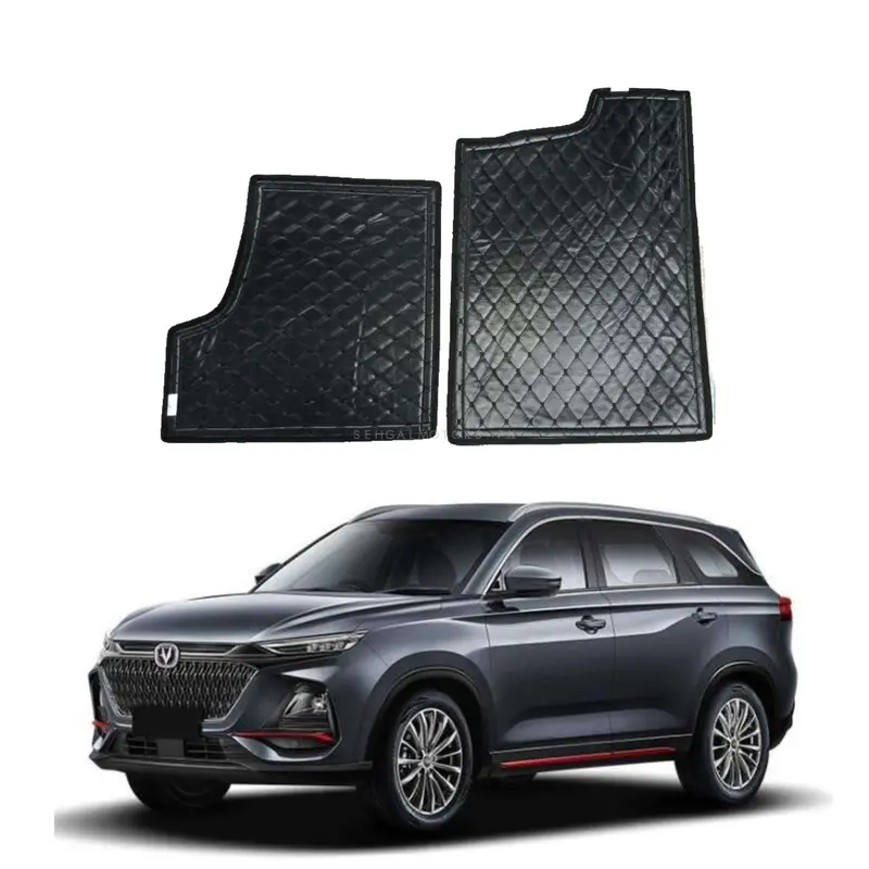 Changan Oshan X7 Back Seat Eco Mats Black 2Pc 2022 - 2025 2