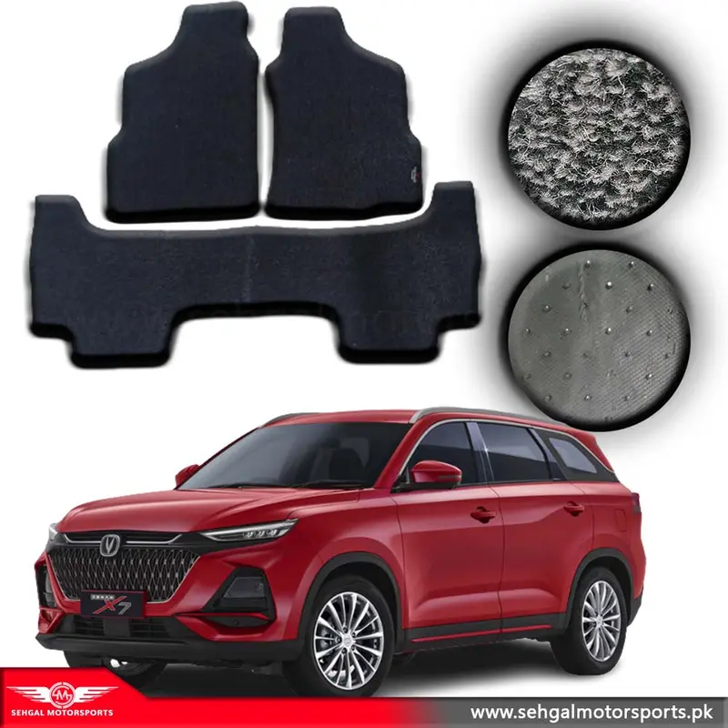 Changan Oshan X7 Carpet Floor Mat Special Black/Gray Model 2022-2023 1