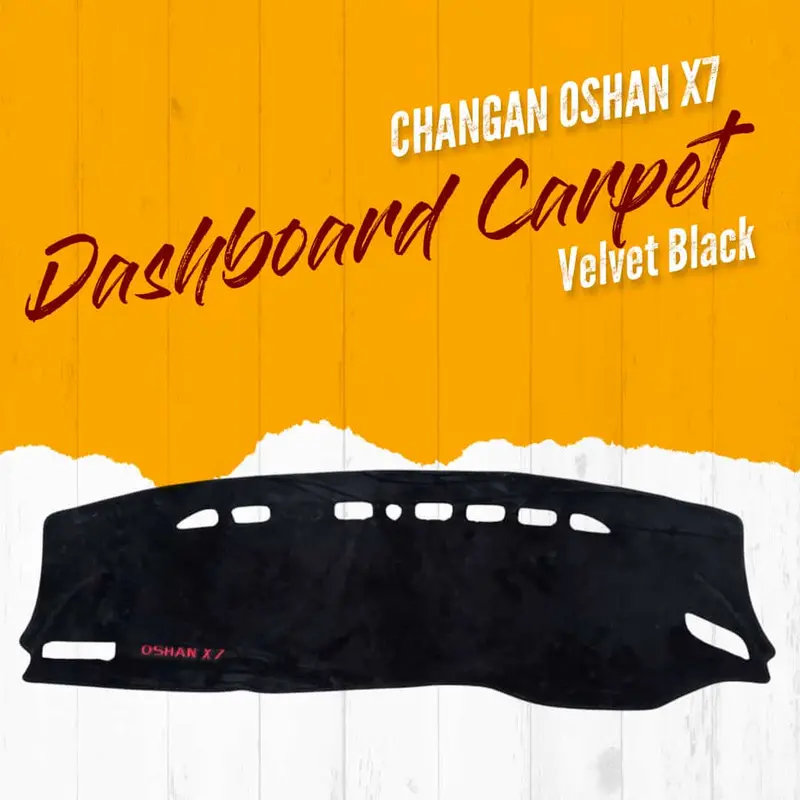 Changan Oshan X7 Dashboard Carpet Velvet Black 2022 - 2025 1