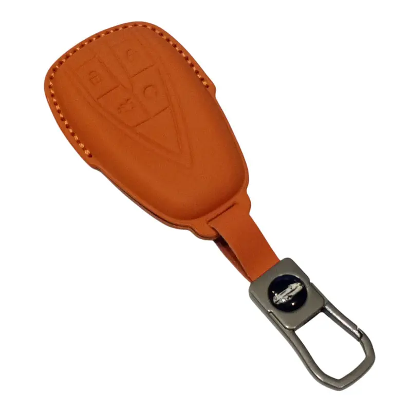 Changan Oshan X7 Tpu Key Cover Camel 2022 - 2025 - - Leather Texture 1