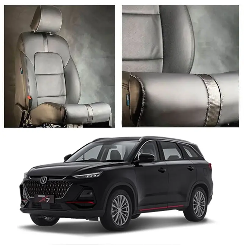 Changan Oshan X7 Type R Black Black Seat Covers 5 Seater 2022 - 2025 1