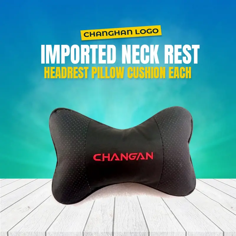 Changhan Logo Imported Neck Rest Headrest Pillow Cushion Each 1