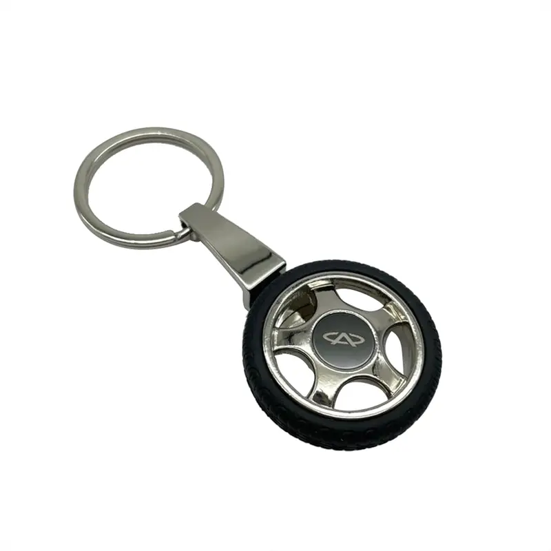 Chery Logo Tire Tyre Keychain Keyring 2