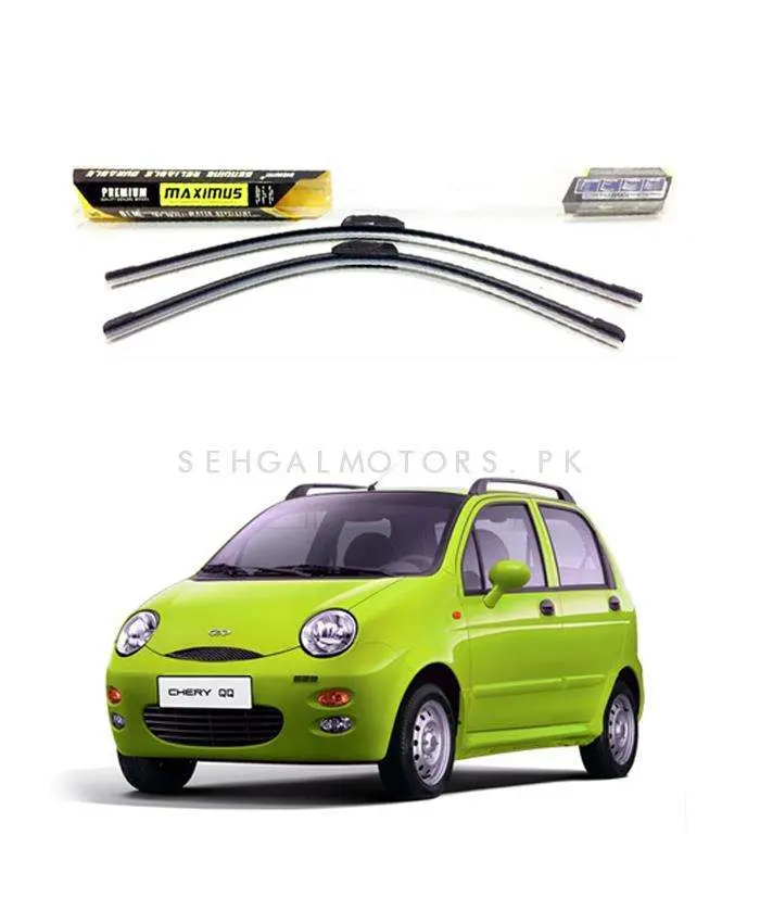 Chery Qq Maximus Premium Silicone Wiper Blades - Model 2003-2012 1