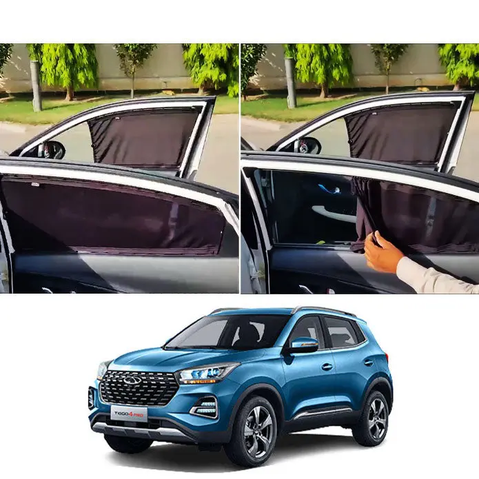 Chery Tiggo 4 Pro Custom Fit Retractable Curtains 2022-2023 - Sun Shade - Parda 1