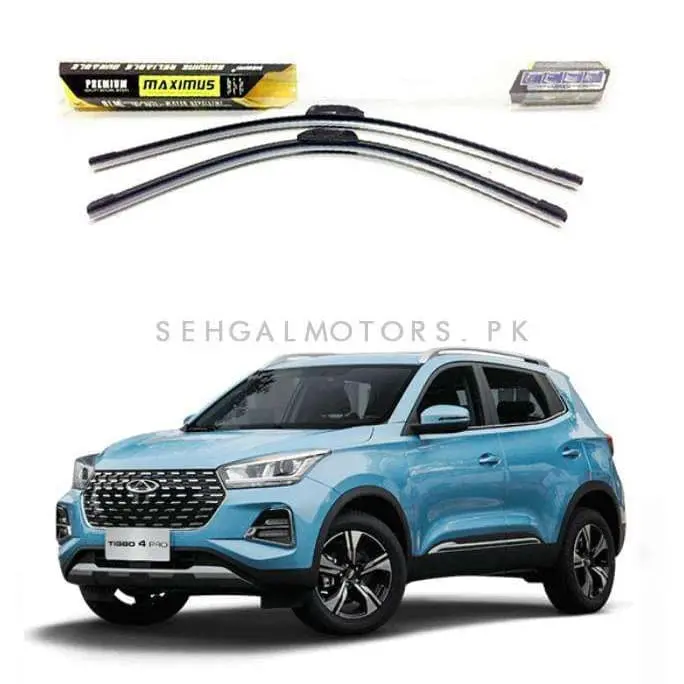 Chery Tiggo 4 Pro Maximus Premium Silicone Wiper Blades 2021 - 2025 1