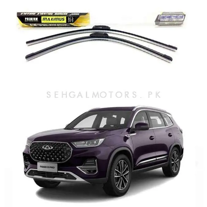 Chery Tiggo 8 Pro Maximus Premium Silicone Wiper Blades 2021 - 2025 1