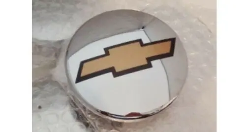 Chevrolet 3" Gold Bowtie Center Cap For 20" And 22" Set Of 4 1