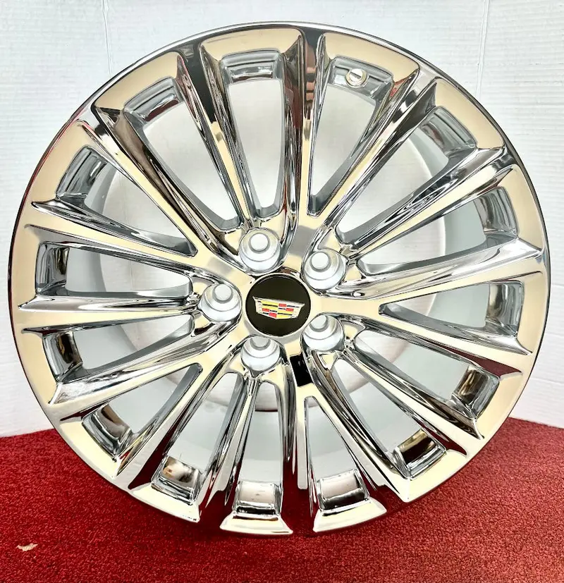 Chrome Factory Gm Ct5 19" X 8.5"  Set Of 4 Wheels Xts Cts Cts V Ct6 Xt4 4842 1