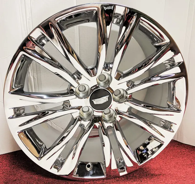 Chrome Factory Gm Xts 19" X 8.5" Set Of 4 Wheels Ct5 Cts Cts V Ct6 Xt4 4818 1