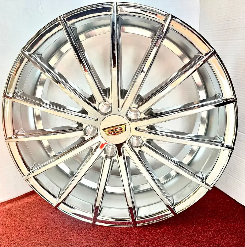 Chrome Jackpot 20" X 8.5" Set Of 4 Wheels Xts Ct6 Cts Ct5 5X120 1