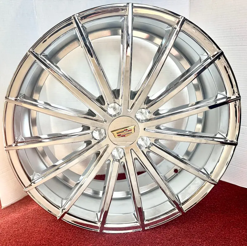 Chrome Jackpot 20" X 8.5" Set Of 4 Wheels Xts Ct6 Cts Ct5 5X120 2
