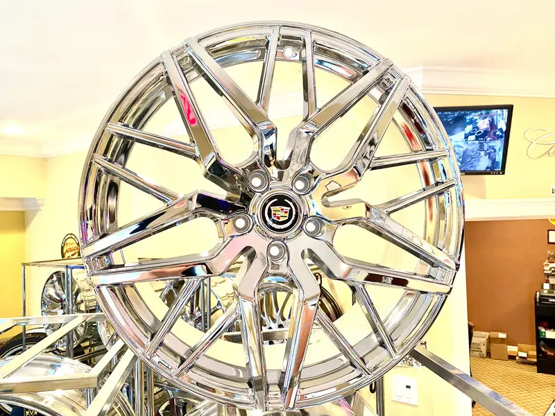 Chrome Stacked 20" X 8.5" Set Of 4 Wheels 5X115 1