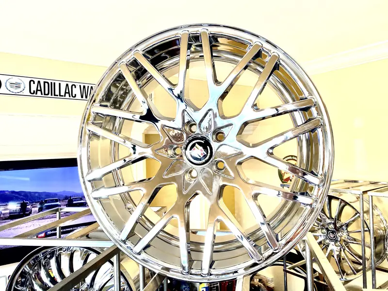 Chrome Stacked Ii 20" X 8.5" Set Of 4 Wheels Cts Ct5 Ct6 Xts Xt4 5X120 1