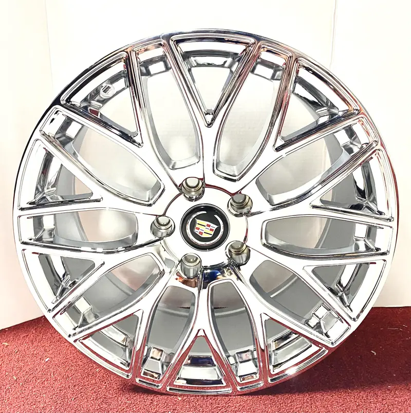 Chrome Swerve 20" Set Of 4 Wheels 5X120 1