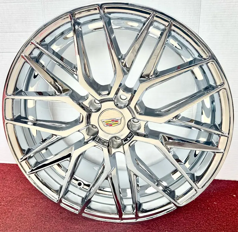 Chrome Treasure 20" X 9" Set Of 4 Wheels Xts Ct6 Cts Ct5 5X120 1