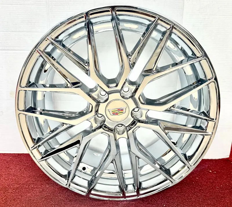 Chrome Treasure 20" X 9" Set Of 4 Wheels Xts Ct6 Cts Ct5 5X120 2