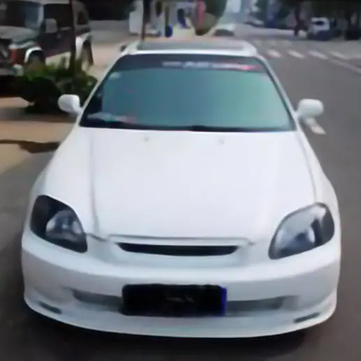 Civic Front And Back Body Kit Plastic - 2 Pcs 1996 1
