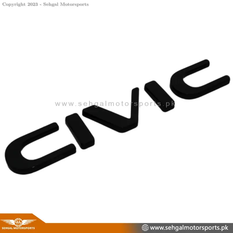 "Civic" Monogram 1