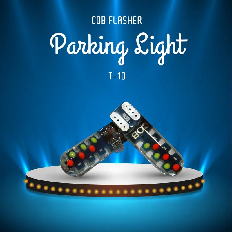 Cob Flasher Parking Light T-10 Pair 1