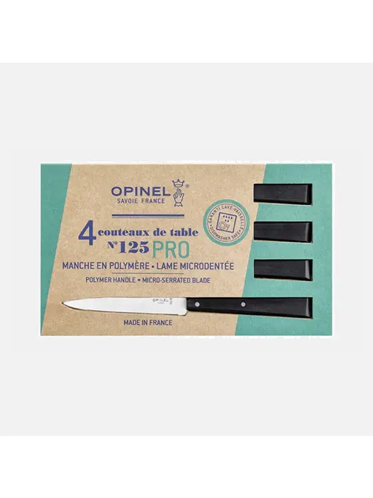 Coffret De 4 Couteaux De Table N°125 Pro – Opinel 2