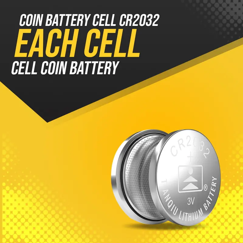 Coin Battery Cell Cr2032 - Each Cell - Cell Coin Battery | Button Cell | Button Battery 1