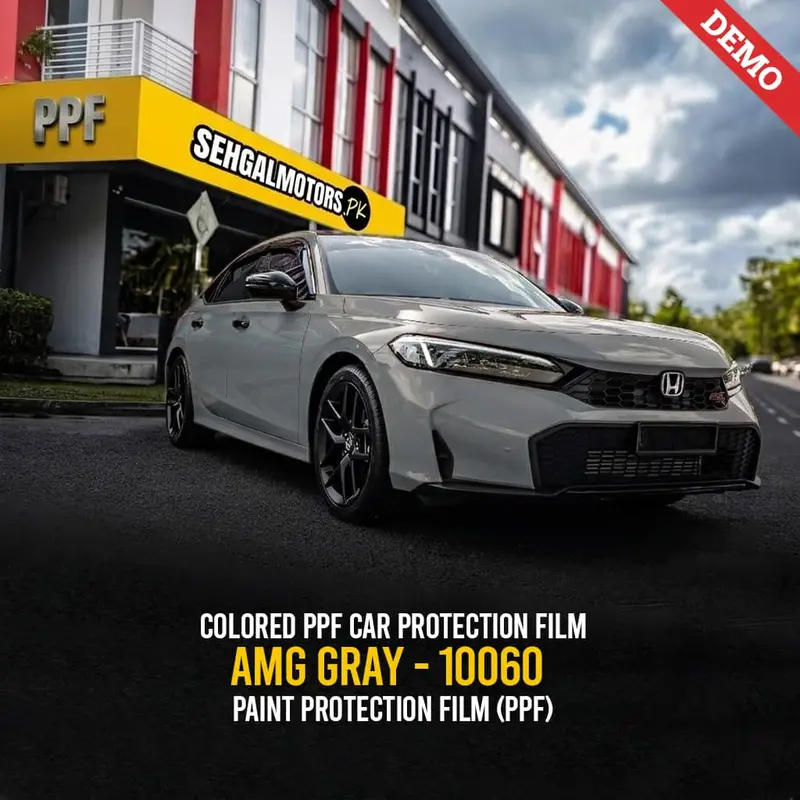 Colored Ppf Car Protection Film Amg Gray - 10060 1