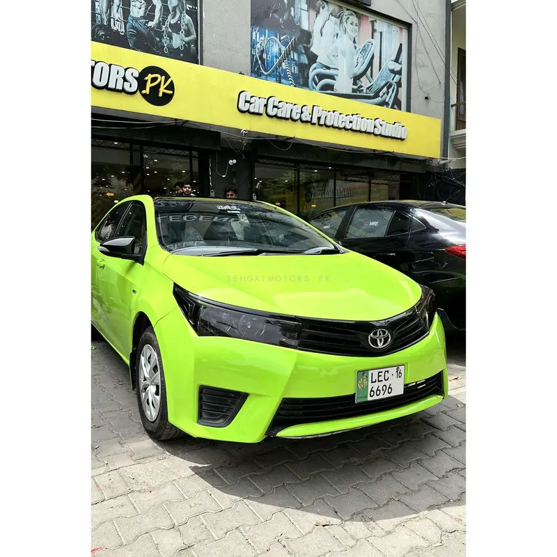 Colored Ppf Car Protection Film Apple Green - A007 - Paint Protection Film (Ppf) 2