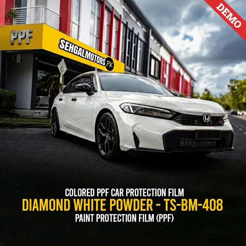 Colored Ppf Car Protection Film Diamond White Powder - Ts-Bm-408 - Paint Protection Film (Ppf) 1