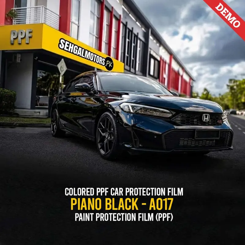 Colored Ppf Car Protection Film Piano Black - A017 - Paint Protection Film (Ppf) 1