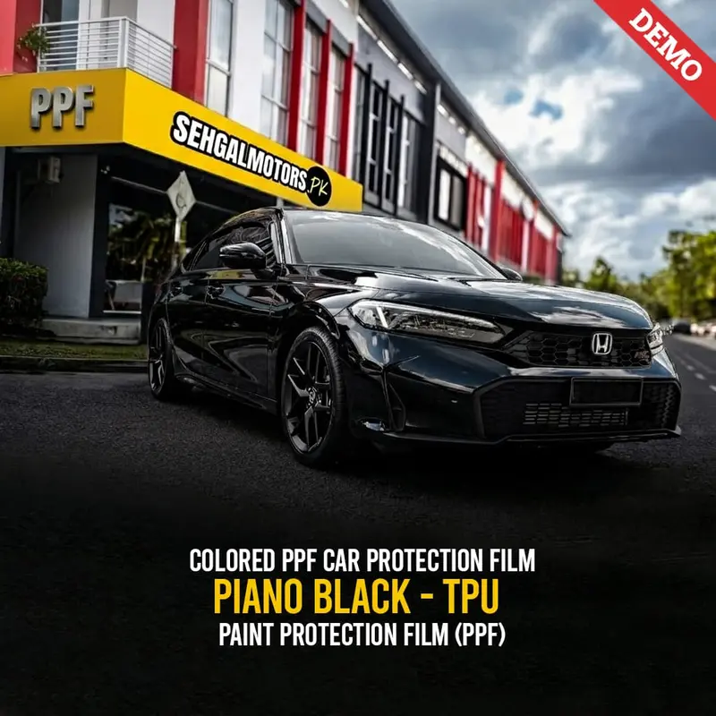 Colored Ppf Car Protection Film Piano Black - Tpu - Self Healing- Paint Protection Film (Ppf) 1
