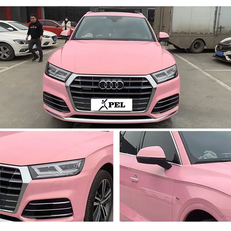 Colored Ppf Car Protection Film Pink - A006 2