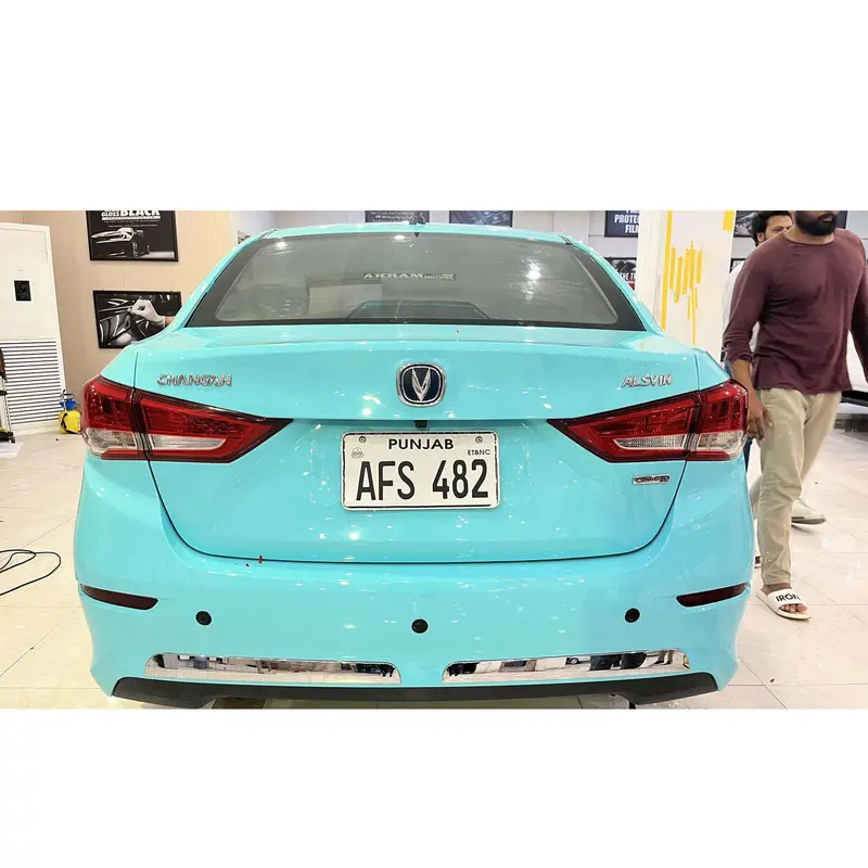 Colored Ppf Car Protection Film Tiffany Blue - A009 - Paint Protection Film (Ppf) 2