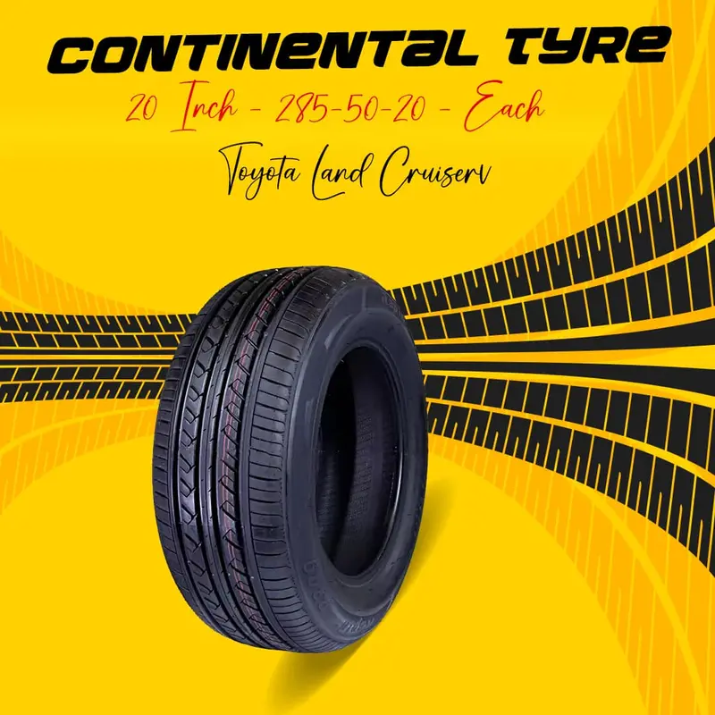 Continental Tyre 20 Inch - Each - Toyota Land Cruiser 1