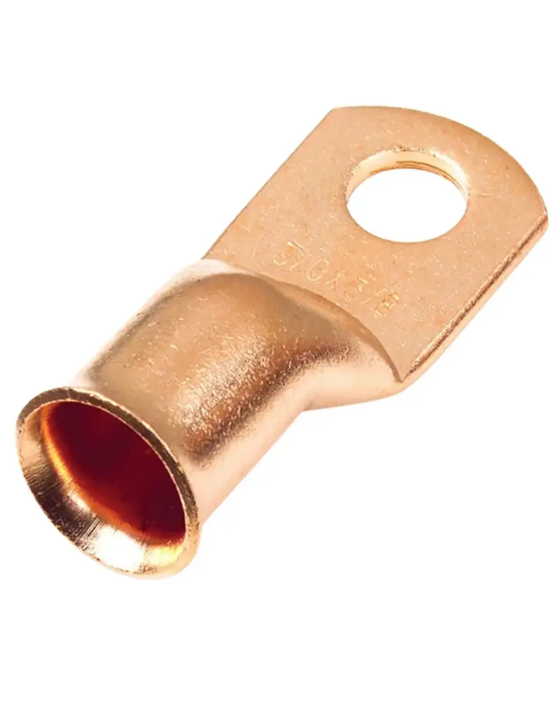 Copper Lug 2-0 Ga 0.5" Phi8-2165 1