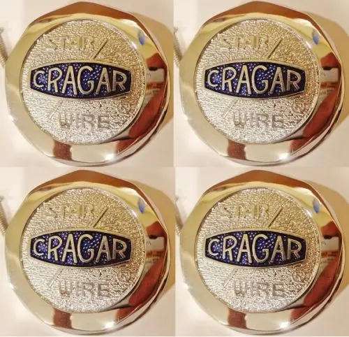 Cragar Star Wire Chrome Center Cap Set Of 4 1